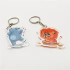Acrylic Keychain Custom UV Printed Acrylic Plastic Key chain Charms
