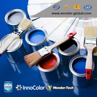 High Glossy Auto Coatings Excellent Coverage Silver Metallic Car Paint 1K 2K Auto Paint Thinner