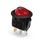 New 12V White Round Rocker Toggle Switch Car Truck RV Boat ATV Home