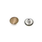 Fidget Pea Coat Shank Push Waterproof Rivets Casting Buttons For Men Jeans Pants