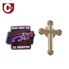 Customized Soft Enamel T-shirt shape metal cheap lapel pin badge