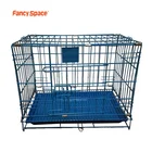 factory wholesale small powder coated pet cages carriers houses for animal cage cat stainless