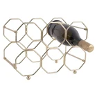 Amazon hot selling Foldable Wine rack Honeycomb Wine Bottles rack For Storage