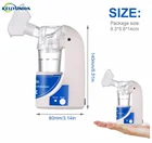Easy Operation Medical Device Adopted Silica Gel Materials Mask Ultrasonic Nebulizer