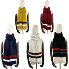 Wholesale custom knitted scarf new winter long scarf warm soft long scarf for women