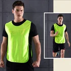 adult cheap soccer pinnies bibs soccer vests soccer training bibs with logo printed