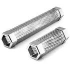 Smoker Tube Stainless Steel BBQ Pipe Hexagonal Smoke Generator for all electric gas charcoal grills or smokers