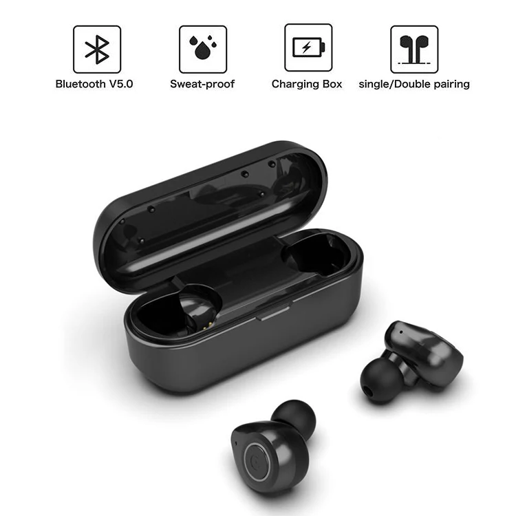 High Quality V11 TWS Sport Headphone Noise Cancelling Wireless Earbuds Hifi Stereo Bluetooth Headset - ANKUX.COM