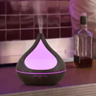 400ml led lamp ultrasonic 400 ml diffuser aromatherapy mini heart shaped air humidifier for home