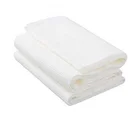 High Quality Wood pulp 50*100cm disposable shower salon towel /hair towel