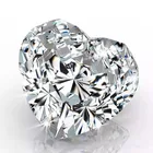 4 carat white (g/h) round brilliant loose moissanite lot for wholesale