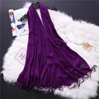 Winter fashion long scarf cashmere pashmina turkish shawl for women