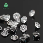 0.01-2.0 carat white synthetic hpht cvd lab grown loose diamond