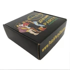 Custom Shipping Mailers Printing Corrugated Box Mailer for Razor T Shirts Beauty Handbag Hair Extensions