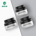 Gzlg Factory Wholesale High Quality Cosmetic Containers Round Acrylic Jar Plastic Cream Jars For Skin Care