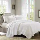 Full King Size Cotton Girls Lightweight Bedspreads Quilt Cover Bedding Set