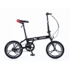 new design popular alloy wheel single speed 16 inch folding bike/high steel foldable bicycle disc brake