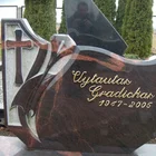 Tombstone Tombstones And Monuments Shanxi Black Tombstone Cheap Cross Headstone Grave Granite Monument