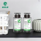 Gzlg Factory Wholesale Oem Custom Logo Pet Plastic Round Oil Pump Bottle
