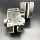 Round Sliding Glass Door Center Lock Clamp with