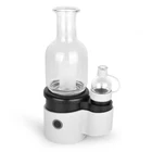 Popular crossing triple trianium coil black ceramic rod quart banger titanium bucket Dabbing dab electronic rig