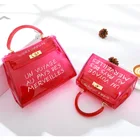 Color Ladies Handbags Crossbody Bag Top-handle PVC Womens Shoulder Bags