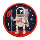 Packaging Customization Iron on Embroidery Patch Heat Press Custom Embroidery Patch Iron on Patch Applique for Clothing