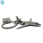 Cugle Custom Logo 3D Car Airplane Metal Spinner Keyring Keychain Maker