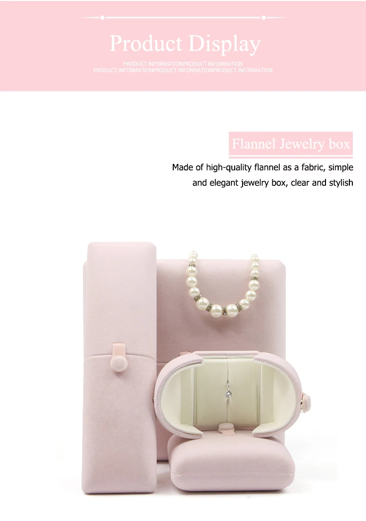 paper boxes   rano rn-jb12 high-end luxury velvet jewelry