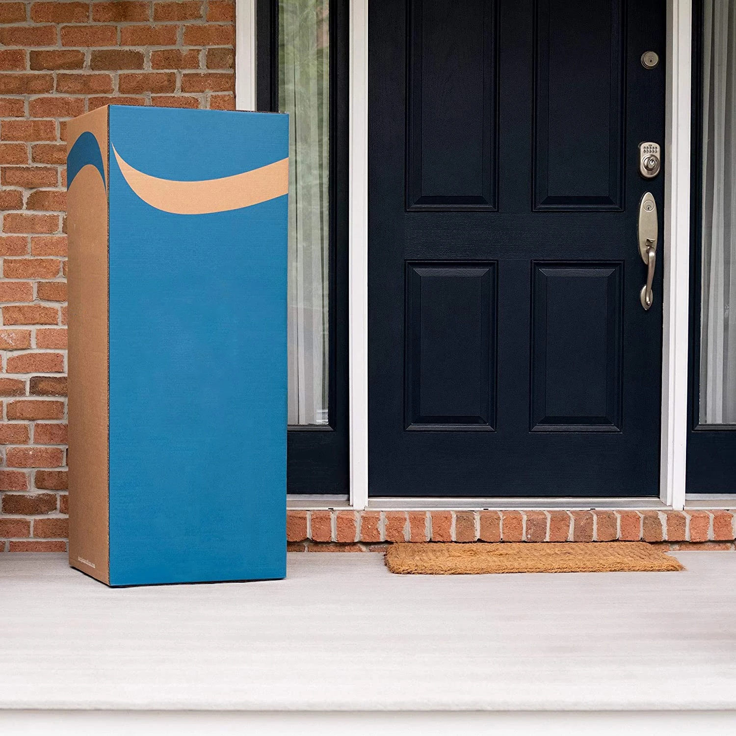 8 inch cooling gel memory foam mattress, box pack, white