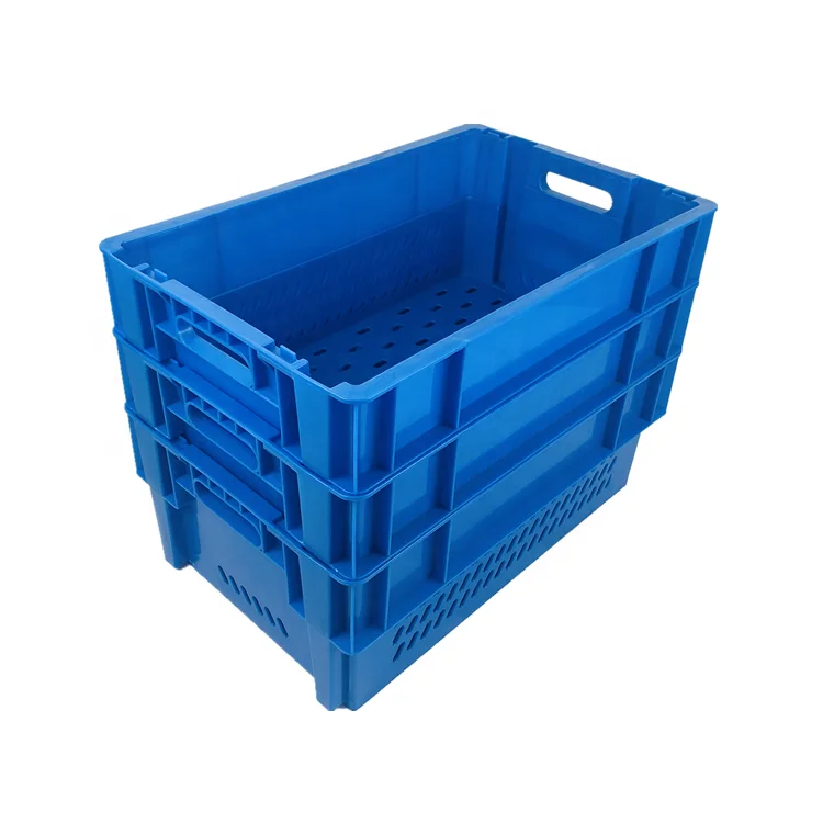 High Quality Large Capacity Collapsible Plastic Storage Crates for Sale supplier