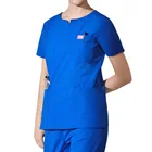 Nurse Scrub Suit Surgical Nurse Scrub Suits Medical Uniform Long Sleeves