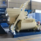 JS750 universal concrete mixer machine machine with lift price for brick making machine