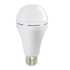 2 Emergency Led Lights WOOJONG 2 Years Warranty 7W/9W/12W/18W Recharge Bulb Emergency Led Lights With Battery
