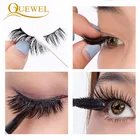 Quewel China Factory Supplier 25 mm Mink Eyelashes Vendor And Provide Hot Selling 3d Mink Eyelashes For Makeup