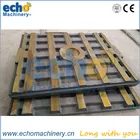 high quality Fintec 1107 jaw liner with High manganese Mn18Cr2