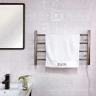 EV-4R Bathroom Wall Mounted Electric Towel Rack Stainless Steel Heated Towel Rail