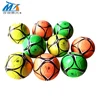 Customized soccer ball size 2 football ball 1.6mm pvc leather 1 lining rubber bladder