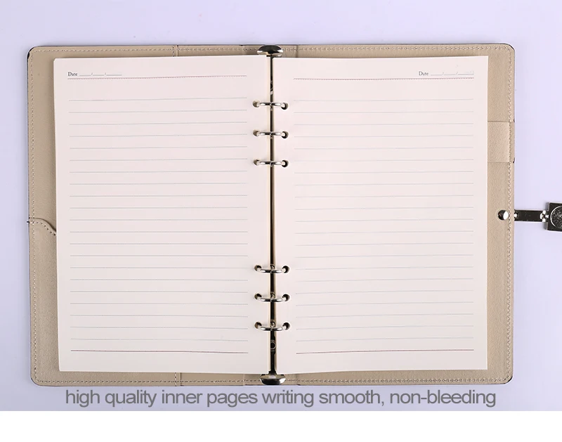 logo customized promotional business gift set/notebook with usb