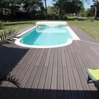 Wood Wood Plastic Decking Factory Direct Sale Moisture-proof Hollow Wpc Outdoor Timber Plastic Wood Decking Flooring