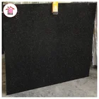 Good natural polished black indian galaxy granite for floor and countertop