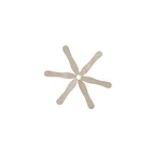 Ice Cream Spoon Customizable Design Eco-friendly Natural Wood Ice Cream Spoon 140mm