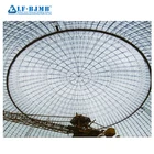 Prefab steel space frame dome coal shed storage building coal storage bunker construction