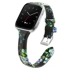 leather watch strap band wristband for Fitbit Versa 2
