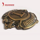 Plaque Metal Sign Company Logo Plate Fine Carving Metal Plaque Sign