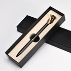 Metal Pen Metal Pen Metal Promotional Custom Logo Metal Big Diamond Crystal Ballpoint Pen With Gift Box