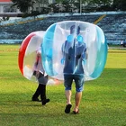 Toddlers Outdoor Game Zorb Ball Inflatable Bumper Ball 1.2m Human Knocker Bubble Soccer Balls