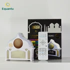 holy islamic gift APP control bluetooth free download surah mp3 quran speaker Uzbek haji digital led clock alquran player