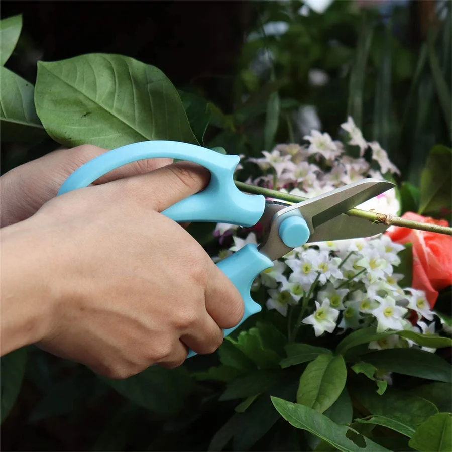 Premium Steel Flower Arrangement Garden Pruning Shears Fruits Leaf Floral Scissors