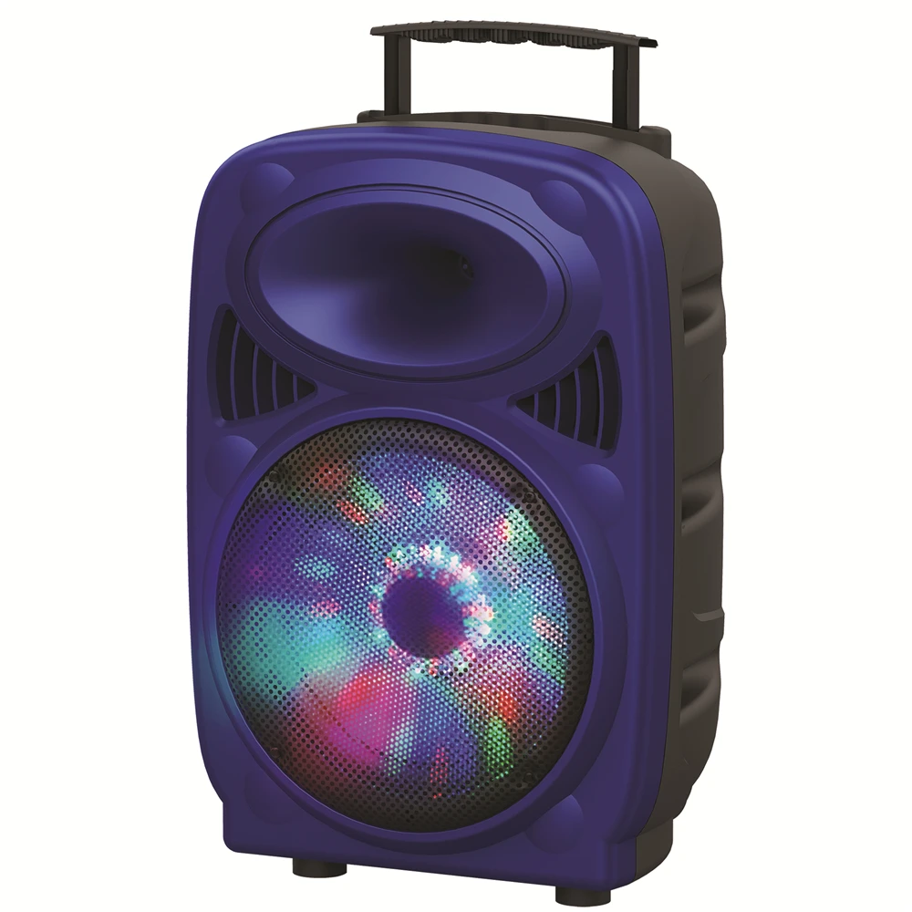 IQSound IQ-3212DJBT DJ Speakers Portable PA System 12", Bluetooth Changing Dancing LED Lights - ANKUX.COM